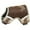 Dark Brown, variant on Touchdog Tough-Boutique Adjustable Fashion Dog Harness- Dark Brown - Medium