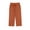 Orange, variant on Bxsruta Women's Plus Size Elastic Waist Ankle-Length Pants, Soft Cotton Linen Blend for Everyday Casual with Pockets