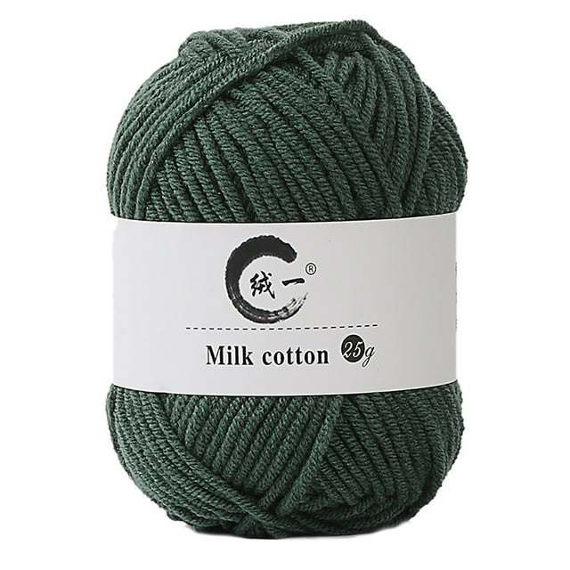 Colorful Hand Knitting 25g Knitting Crochet Milk Soft Baby Cotton Wool Yarn