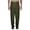 Dark Olive Green, variant on Solid Ready Made Adjustable Drawstring Pajama For Mens Ethnic Bottom Pant
