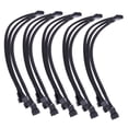 thumbnail image 4 of Cable de ventilador PWM de 4 pines de 1 a 3 Kuymtek vías divisor de manga negra conector de Cable de extensión de 26cm de longitud venta al por mayor 2, 4 of 6
