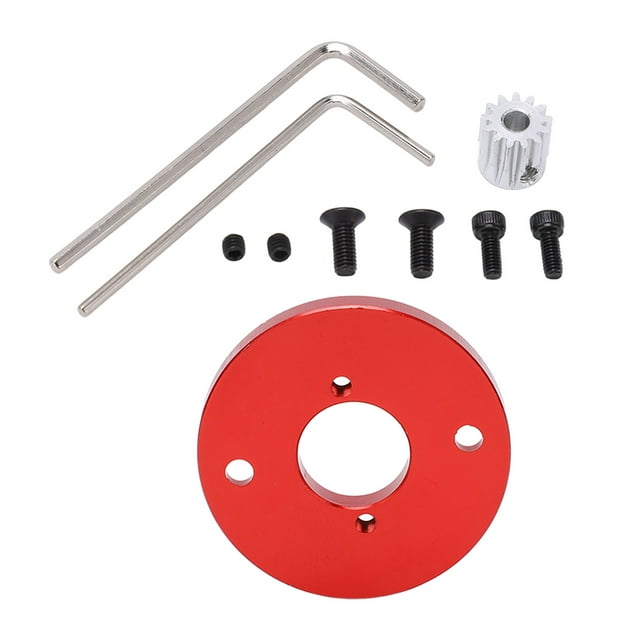 RC Car Upgrade Motor Holder, Improved Performance Motor Mounting Holder Durable For 1/12 RC Cars Red