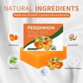 thumbnail image 5 of 5Pcs Persimmon Soap Bar, Natural Deodorant Body Bar Soap, Deodorizing & Eliminating Body Odor for Old People Smell, Natural Deodorant Persimmon Bar Soap, Organic Body Wash Soap for Women & Men, 5 of 9