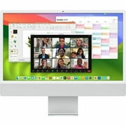 Apple iMac 24 All-In-One Computer, Apple M4, 16GB RAM, 256GB SSD, MacOS Sequoia, MWUC3LL/A