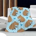 thumbnail image 2 of Yibo Cute Goose Blanket Throw Super Soft, Plush, Luxury Flannel Throw for Bed, Sofa, Couch, Travel, Camping for Teens, 2 of 8