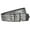 Black Silver, variant on Women's Faux Leather Belt Fashion Metal Vintage Fall Basic Square Wide Buckle Casual Steampunk Spring White Small-Large