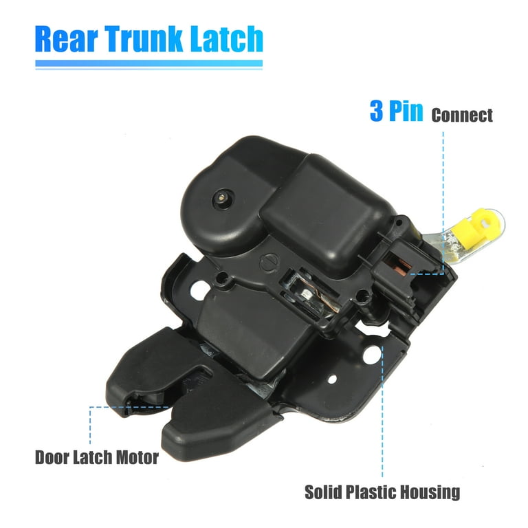 Car Rear Tailgate Latch Actuator Rear Trunk Door Lock Latch