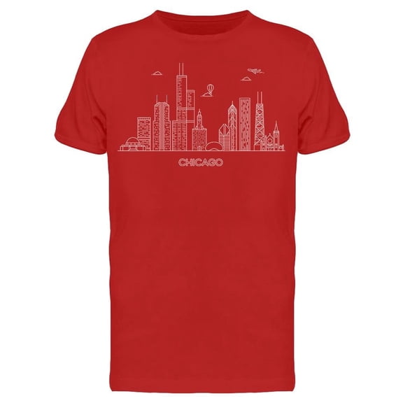 Linear Chicago Usa Tee Men's -Image by Shutterstock