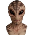 thumbnail image 3 of Halloween Alien Mask Scary Horror Mask Soft Elastic Emulsion Mask Kid Adult Friendly Tear Resistant Realistic Design for Halloween Parties Events, 3 of 7
