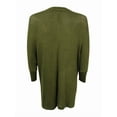 thumbnail image 2 of Tommy Hilfiger Women's Holly Draped Open-Front Cardigan (M, Green), 2 of 2