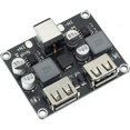 thumbnail image 1 of HUGFEGWE USB QC3.0 QC2.0 USB DC-DC Buck Converter Charging Step Down Module 6-32V 9V 12V 24V to Fast Quick Charger Circuit Board 5V (Color : 2 Channel) CJB91-124263, 1 of 7