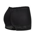 thumbnail image 1 of Gibobby Panty sexy Ajuste Bragas que realzan la cadera de cintura para mujer con levantador de glúteos acolchado ropa moldeadora sin en forma de melocotón(Negro， XXL), 1 of 2