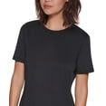 thumbnail image 2 of Bass Outdoor Womens Leus Trail Performance Top,Black Heather,Large, 2 of 3