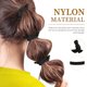 thumbnail image 3 of 100 coleteros elásticos para el pelo, coleteros anudados, coleteros antideslizantes para cabello grueso, para mujeres y hombres, 3 of 8