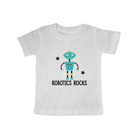 

Inktastic Robotics Rocks Funny Robot Gift Baby Boy or Baby Girl T-Shirt