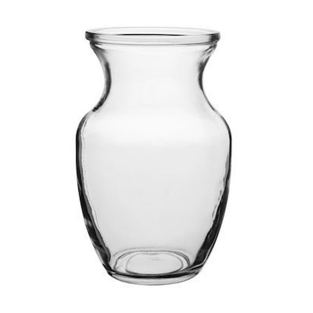 Clear Glass Vase 