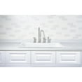 thumbnail image 3 of Kingston Brass GT252294 Towne 25" Cast Iron Self-Rimming Single Bowl Drop-In Kitchen Sink, 4-Hole, White, 3 of 7