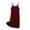 Wine, variant on FRSASU Women's Summer Nightgowns Sleeveless Plus Size Crew Neck Chemise Nightgown Long Soft Nightwear Loose Nightshirts White