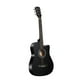 thumbnail image 2 of Guitarra acústica de 38" y 6 cuerdas, instrumento musical profesional, duradero, con sonido claro, tono completo y brillante para adolescentes, adultos y principiantes. Negro, 2 of 9