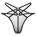thumbnail image 5 of Pastel Flower Pattern Open Type Women's Panties Crotch Opening G-strings Thongs Lingeries Underwear, 5 of 7