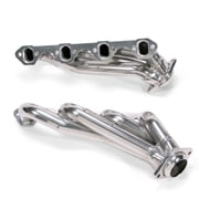 BBK Performance 15150 1-5/8 Shorty Headers Polished Silver Ceramic Coated Fits select: 1986-1993 FORD MUSTANG, 1985 FORD MUSTANG LX/GT