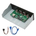 thumbnail image 3 of Puertos Hub del panel frontal, Hub del panel frontal USB Hub del panel frontal de la PC Hub USB Altamente recomendado, 3 of 9