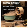 thumbnail image 2 of Portable Exhaust Fan Small Kitchen Hood Extractor USB Supply Desktop Range Hoods ,Portable, 2 of 6