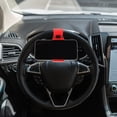 thumbnail image 4 of KAKOWELY push cart phone holder Universal Car Steering Wheel Phone Holder Mobile Phone Mount For Car Hands-Free Clip For All Vehicles Compatible With Most Smartphones Red, 4 of 5
