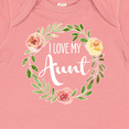 thumbnail image 4 of Inktastic I Love My Aunt Flower Circle Boys or Girls Baby Bodysuit, 4 of 5