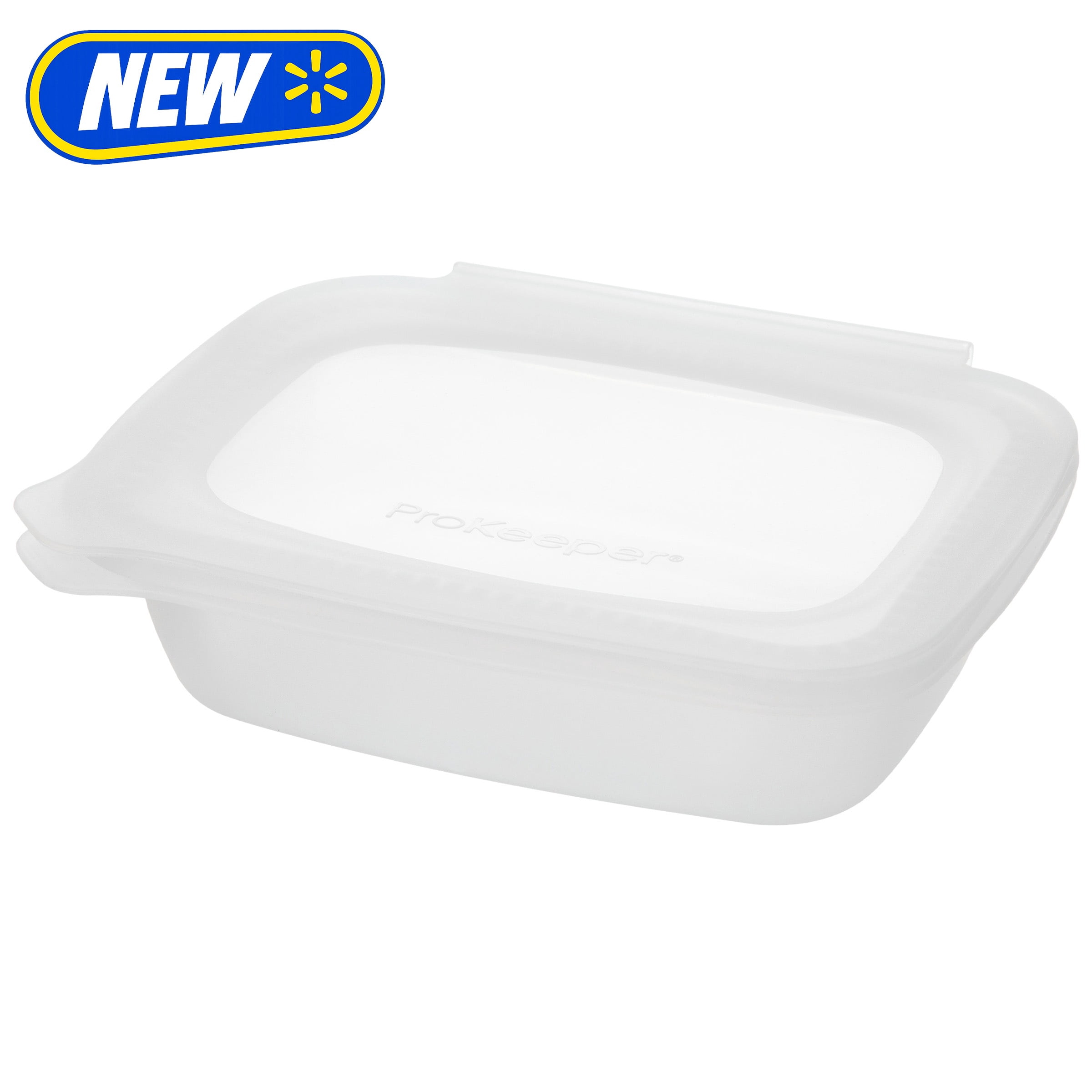 (2 pack) Prokeeper+ 2 Cup Silicone Softbox, Ideal Use for Workday Meals and Travel