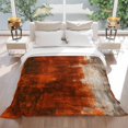 thumbnail image 3 of Abstract Collage Theme Flannel Blanket for Bed,Travel and Camping, Retro Red Oil Painting Texture Super Soft Cozy Blanket for All Seasons 30"x40", 3 of 7