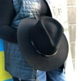 thumbnail image 6 of Stetson Llano 4X Black Felt Cowboy Western Hat SWLLNO-16907, 6 of 6