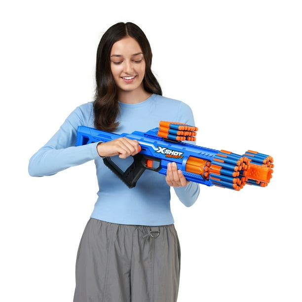 XSHOT Insanity Berzerko Dart Blaster by ZURU - 48 Darts, Age 8+