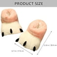 thumbnail image 2 of YSNOOWE 1Par Pantuflas De Casa Para Mujer Con Material Plush Y Suela Antideslizante Antideslizante, 2 of 8