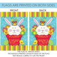thumbnail image 5 of Toland Home Garden Peeping Bunny Eggs Easter Flag Double Sided 28x40 Inch, 5 of 5