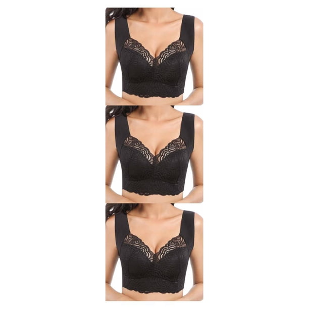 Guardurnaity Ropa interior de gran tamaño sin costuras La espalda deportiva brinda un soporte estable y sin sacudidas Estilo de camiseta sin mangas Type1 NO1