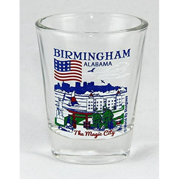 Birmingham Alabama Great American Cities Collection Shot Glass