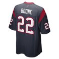thumbnail image 3 of Men's Nike Mike Boone Navy Houston Texans Game Player Jersey, 3 of 3