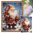 thumbnail image 1 of Hilo Algodón Bordado Punto Cruz Navideño Impreso 11CT 40x60cm, 1 of 9