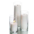 thumbnail image 3 of Richland 3-Wick Paraffin Wax Pillar Candle, Unscented, White, 3 Count, 3 of 5