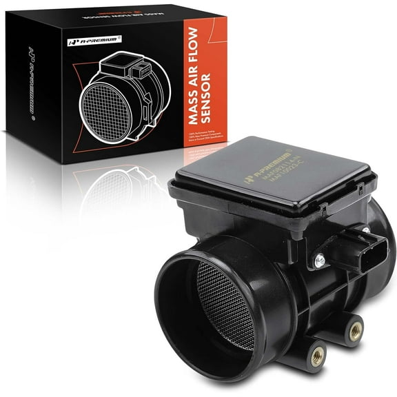 A-Premium Mass Air Flow Sensor Meter [3-Pins] Compatible with Ford Aspire 1994-1997 & Mazda Protege 1995-1998, L4 1.3L 1.5L, Replace# B3H713215, E5T511716Y14