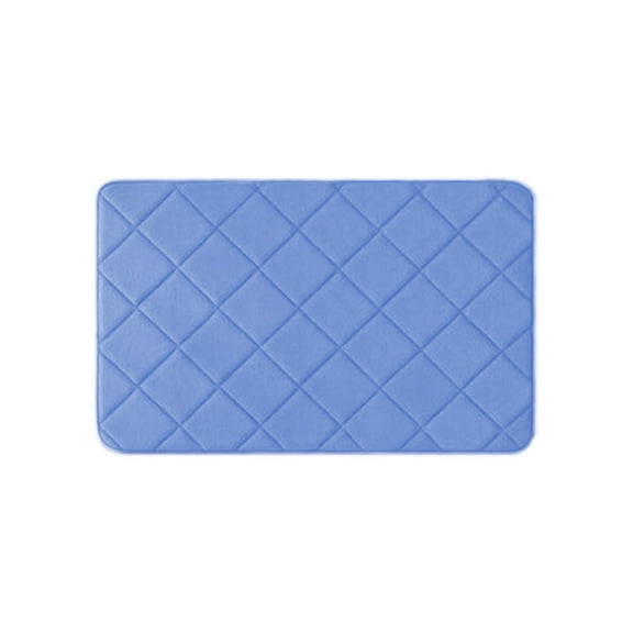 Dpityserensio Bathroom Rugs Bedroom Straight Floor Mats Bathroom Absorbent Non-slip Mats Kitchen Foot Mats Machine Wash Bathroom Rugs for Bath Tub and Shower