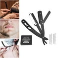 thumbnail image 6 of Wswqop Professional Stainless Steel Barber Straight Edge Razor with 100x Blades, Rust Black, 6 of 9