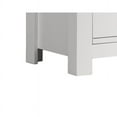thumbnail image 4 of Cassini White 2-Drawer Nightstand Bedside Table, 4 of 5