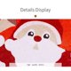 thumbnail image 5 of Moyic Cubierta de la silla de Navidad Papá Noel Muñeco de nieve Comedor Accesorios Rojo Lindo Muebles Funda de protección para suministros de Año Kits de decoración para fiestas Moyic HA070239-00B, 5 of 6