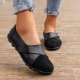 thumbnail image 3 of Vedolay Wide Casual Shoes For Women Slip On Shoes for Women Comfort Summer Loafers Soft Business Casual Sneakers,Black 9.5, 3 of 4
