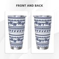 thumbnail image 3 of Rateoe Sea Underwater Turtles Printed Car Guy Gifts for Men Women Tumbler - 20oz/590ml Double Wall Vacuum Insulated Stainless Steel Travel Tumbler Cups with Lid & Straw-Straw Two-piece Set, 3 of 8