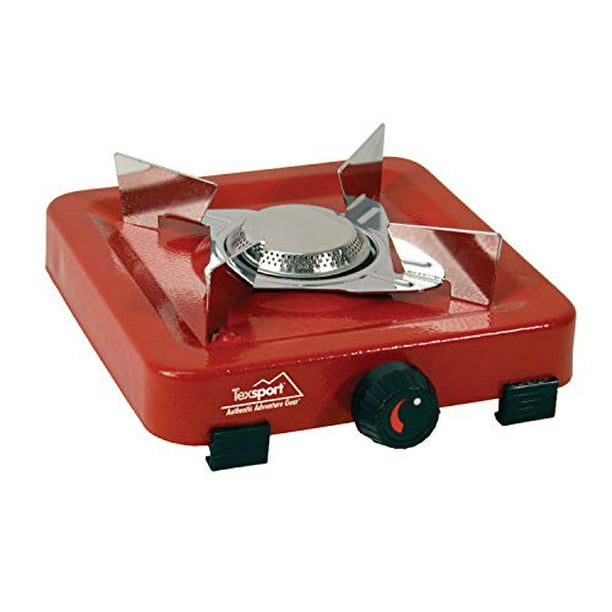Texsport Compact Single Burner Propane Stove for Outdoor Camping