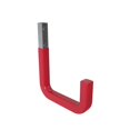 thumbnail image 1 of Gancho individual haake® para pared, acero galvanizado con engomado térmico, soporta hasta 30 kg, organizador de pared, 1 of 3
