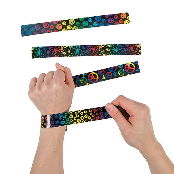 Crazy Fun Slap Bracelet - Party Favors - 12 Pieces